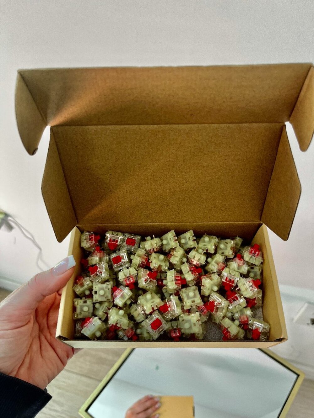 Drop Mechanical Keyboard Switch Pack cherry Red MDX-34641-5 (23) Switches